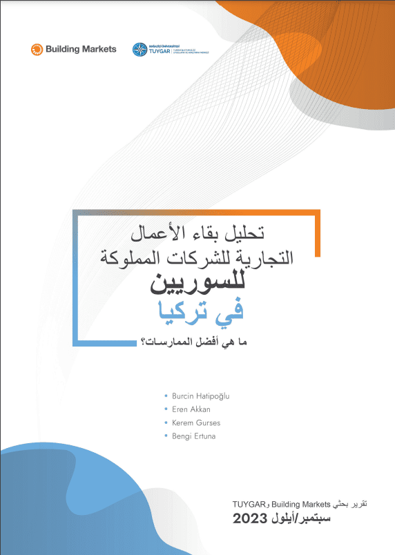 تحليل استمرارية الأعمال التجارية للشركات السورية في تركيا